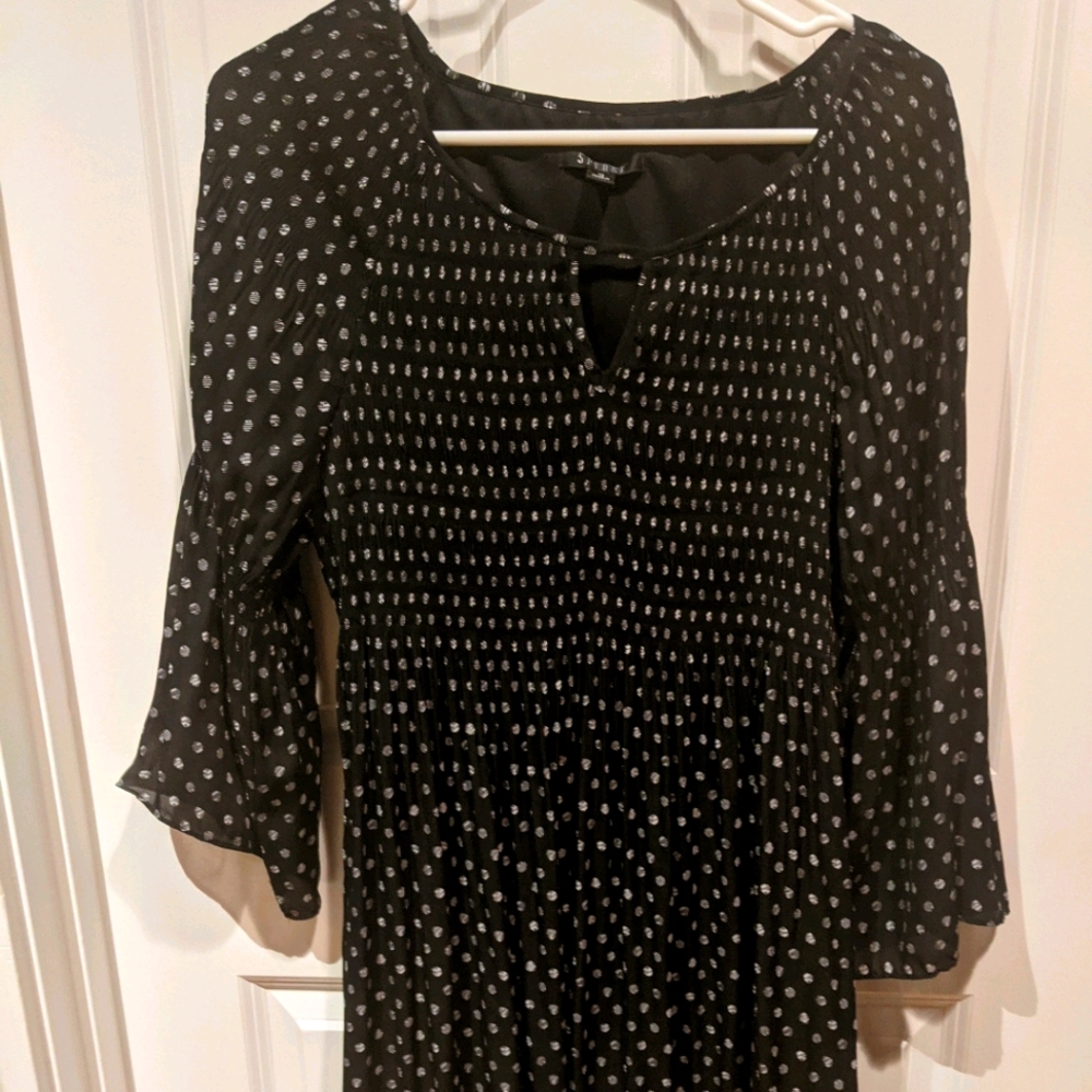 Black and white dress